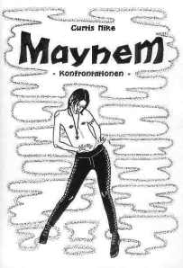 Cover des Gedichtbandes Mayhem