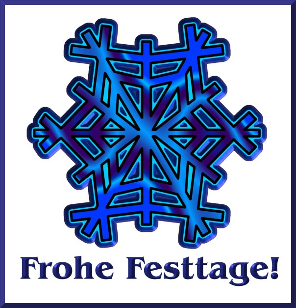 Frohe Festtage!