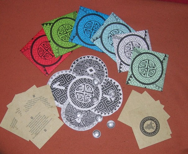 Diese Runenbriefe fanden im Runenworkshop Verwendung.