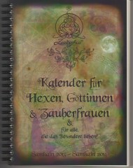 Cover des ersten Kalender für Zauberfrauen.