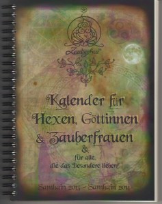 Cover des ersten Kalender für Zauberfrauen.