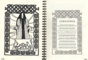 Manch eine Göttin oder Zaubergestalt kann einem im Inneren des Kalenders begegenen!