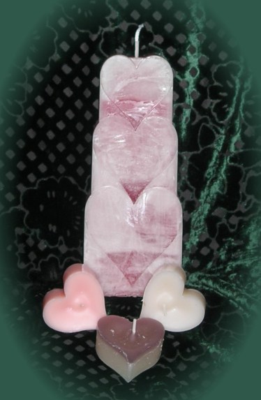 Zweiter Preis der Verlosung. Kerzen werden ohne Dekoration geliefert!