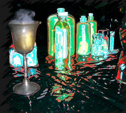 Den Wolfsbanntrank in einem silbernen Kelch darzureichen, mit einem Lächeln auf den Lippen und der Bemerkung: "Leider hatte ich gerade keinen anderen Kelch zur Hand", das schafft auch nur einer...