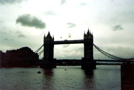 Die Tower Bridge, 1983, Foto: Edelgard