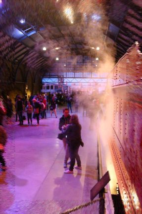 Viel Betrieb auf dem Gleis 9 3/4