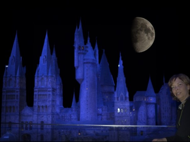 "Leb wohl Hogwarts!" - in den Nachtstunden ging es wieder nach Hause.