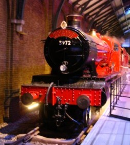 Der Hogwarts Express stand bereits für uns bereit.