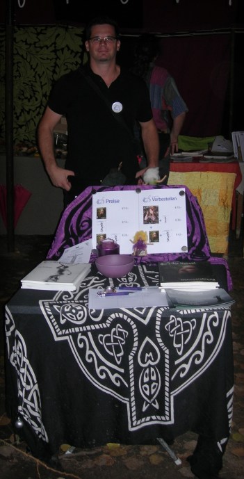 Der Kesselmeister James Vermont, hier in Berlin am Tag der Religionen 2016.